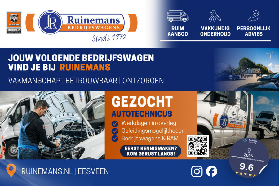 Renault Trafic 1.6 dCi / L2H1 / 1e EIG. / LED / BOTT INRICHTING / IMPERIAAL / TREKHAAK / NAVI / AIRCO / CRUISE