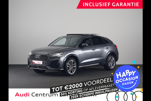 Audi Q3 Sportback 45 TFSI e S Edition 245pk | Panoramadak | Navigatie | Stoelverwarming | Afgevlakt stuurwiel | Parkeercamera