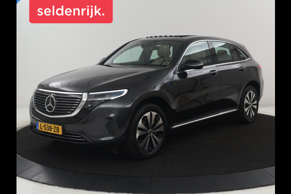 Mercedes-Benz EQC 400 4MATIC Business Solution Luxury 80 kWh | SOH 96.9% | Panoramdak | Leder | Adaptive cruise | Carplay | Sfeerverlichting | Burnmester Surround | Full LED | Stoelverwarming | Camera | Park assist |