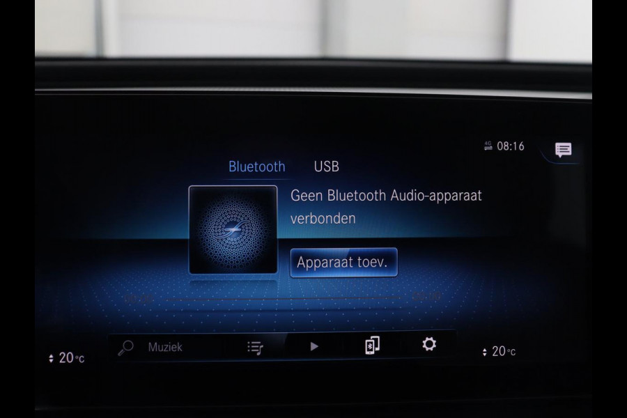 Mercedes-Benz EQC 400 4MATIC Business Solution Luxury 80 kWh | SOH 96.9% | Panoramdak | Leder | Adaptive cruise | Carplay | Sfeerverlichting | Burnmester Surround | Full LED | Stoelverwarming | Camera | Park assist |