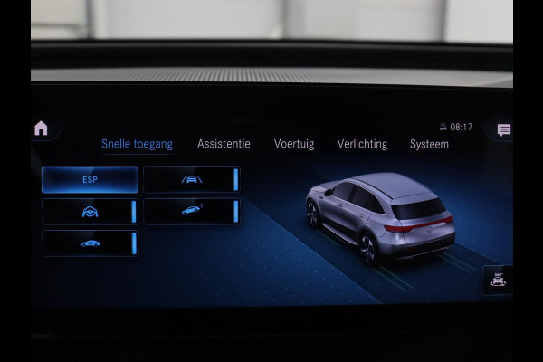 Mercedes-Benz EQC 400 4MATIC Business Solution Luxury 80 kWh | SOH 96.9% | Panoramdak | Leder | Adaptive cruise | Carplay | Sfeerverlichting | Burnmester Surround | Full LED | Stoelverwarming | Camera | Park assist |