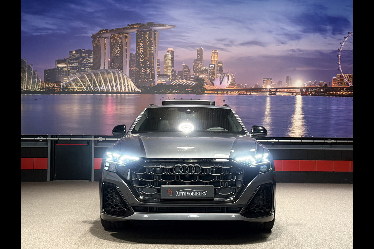 Audi Q8 60 TFSI e quattro Competition 462PK BTW|Trekhaak|Memory|RS-Seats|B&O|4WS|Full option