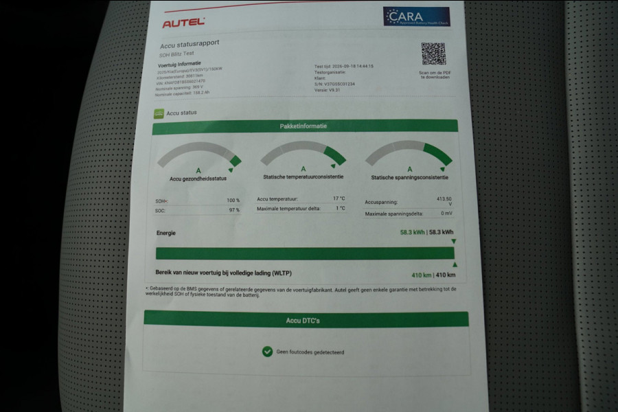 Kia EV3 Plus Advanced 58.3 kWh|Prijs incl. 12 mnd garantie| LMV Carplay PDC Camera DAB Harman/Kardon Schuif/kanteldak Climate