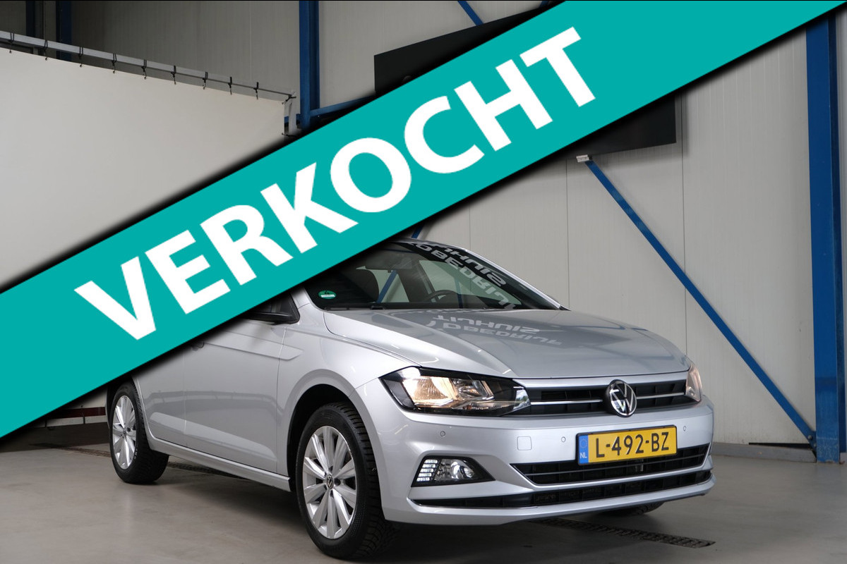 Volkswagen Polo 1.0 TSI Highline - N.A.P. Airco, Cruise, Carplay, Navi, PDC.