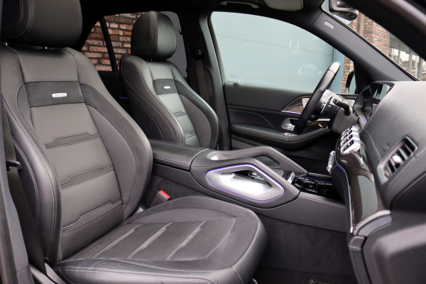 Mercedes-Benz GLE AMG 53 4MATIC+ Premium+ | Luchtvering | Distronic+ | Carbon | Burmester | Rijassistentiepakket | Schakelbare Uitlaat | HUD | Nappa Leder | Stoelverwarming V+A | Keyless Go |
