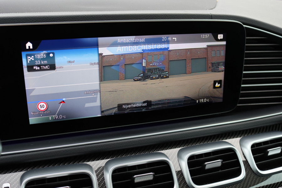 Mercedes-Benz GLE AMG 53 4MATIC+ Premium+ | Luchtvering | Distronic+ | Carbon | Burmester | Rijassistentiepakket | Schakelbare Uitlaat | HUD | Nappa Leder | Stoelverwarming V+A | Keyless Go |