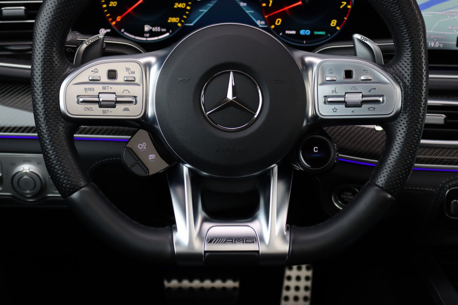 Mercedes-Benz GLE AMG 53 4MATIC+ Premium+ | Luchtvering | Distronic+ | Carbon | Burmester | Rijassistentiepakket | Schakelbare Uitlaat | HUD | Nappa Leder | Stoelverwarming V+A | Keyless Go |