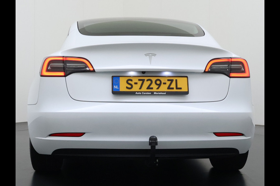 Tesla Model 3 RWD Plus LFP Trekhaak Warmtepomp Pano-Dak Navi Camera's Leder Memory Stuur+Stoelverwarming SOH 91% Traffic-Aware Cruise Control AMD Ryzen™ Elek.Achterklep Led 1.000KG Trekgewicht Origineel Nederlandse Auto
