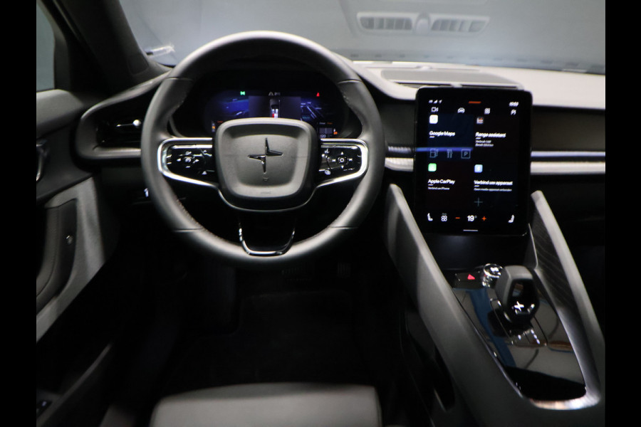 Polestar 2 Long Range Single Motor 78 kWh [TREKHAAK UITKLAPBAAR, APPLE CARPLAY, ANDROID, HARMAN/KARDON, MEMORY SEATS, PANORAMADAK, STUURVERWARMING, STOELVERWARMING V+A, DRAADLOZE LADER, 360 CAMERA, ADAPTIVE CRUISE, NIEUWSTAAT]