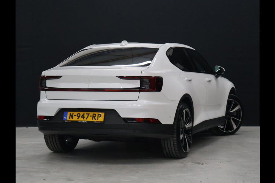 Polestar 2 Long Range Single Motor 78 kWh [TREKHAAK UITKLAPBAAR, APPLE CARPLAY, ANDROID, HARMAN/KARDON, MEMORY SEATS, PANORAMADAK, STUURVERWARMING, STOELVERWARMING V+A, DRAADLOZE LADER, 360 CAMERA, ADAPTIVE CRUISE, NIEUWSTAAT]