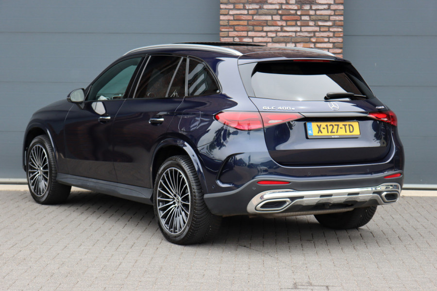 Mercedes-Benz GLC 400e 4MATIC AMG Line | Panoramadak | Trekhaak | Memory | Burmester | Surround Camera | Keyless Go | Digital Light | Verwarmd Stuurwiel | HUD |