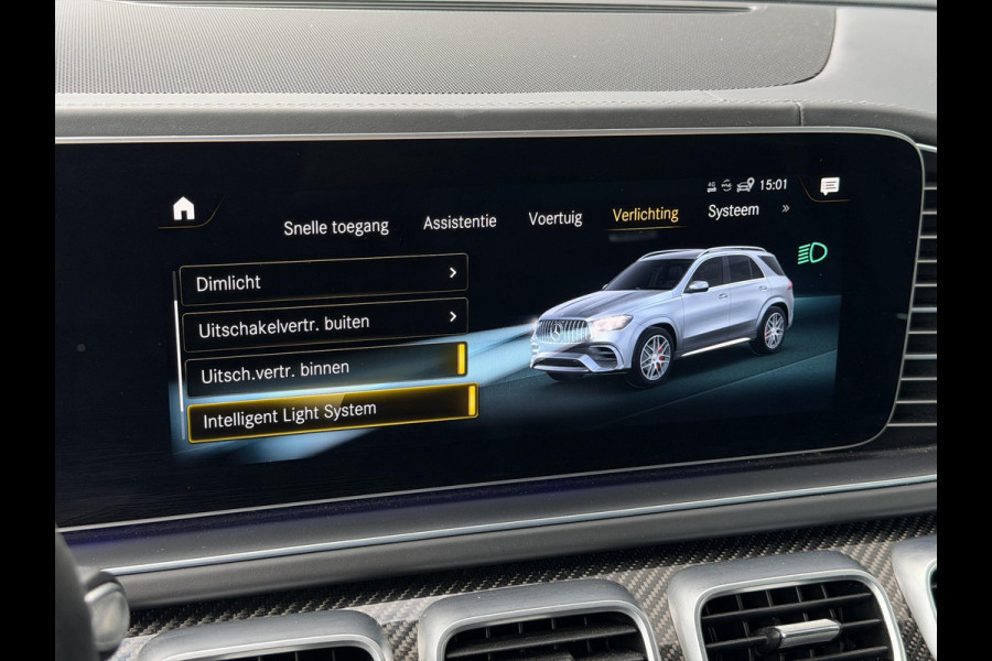 Mercedes-Benz GLE AMG 63 S 4MATIC+ Premium Plus 22''/Panoramadak/Burmester 3D/Leder + memory/Stoelmassage/Stoelkoeling/Head-up/Keyless/360 camera