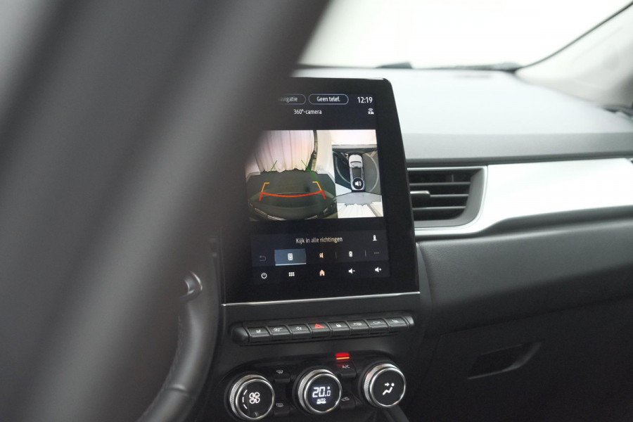 Renault Captur Mild Hybrid 140 EDC Techno | 360 Camera | Groot scherm | Stoelverwarming | Parkeersensoren | Allseason banden