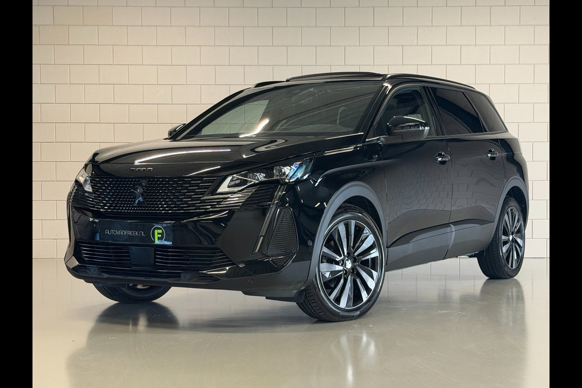 Peugeot 5008 1.2 PureTech GT Black Pack 7-Persoons | PANO | TREKHAAK| FOCAL | LEDER | VIRTUAL | CAMERA | ACC | 1E EIG | DEALER