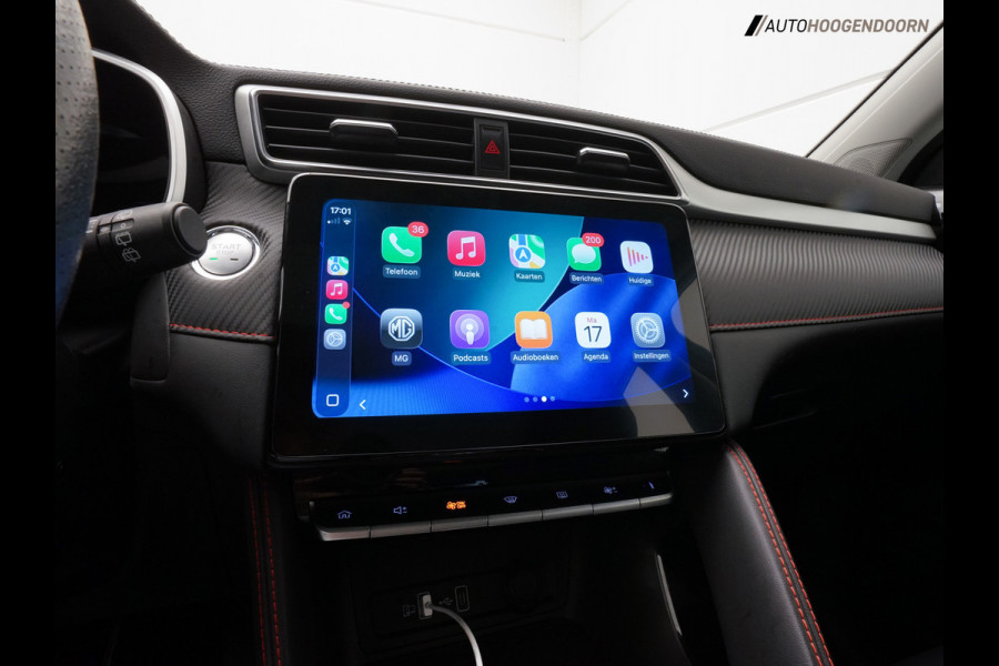 MG ZS EV Long Range Luxury Sport 70 kWh (APPLE CARPLAY,PANORAMADAK,DODEHOEK,STOELVERWARMING,KEYLESS,ELEKTRISCHE STOELEN,CLIMATE))