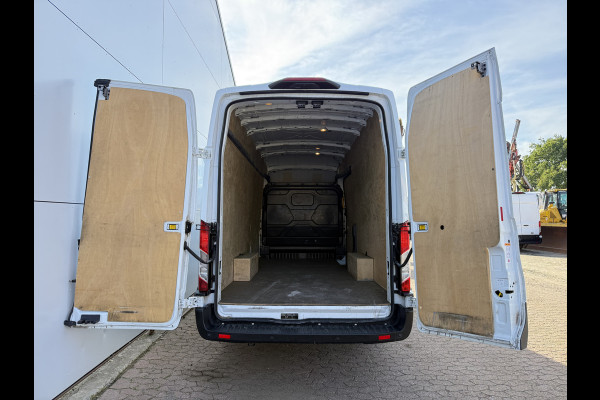 Ford E-Transit 68kWh 184PK L4H3 317km WLTP 95.1% (SOH) BEV Snelladen Carplay Climate control 360° Camera Parkeersensoren v+a Stoelverwarming