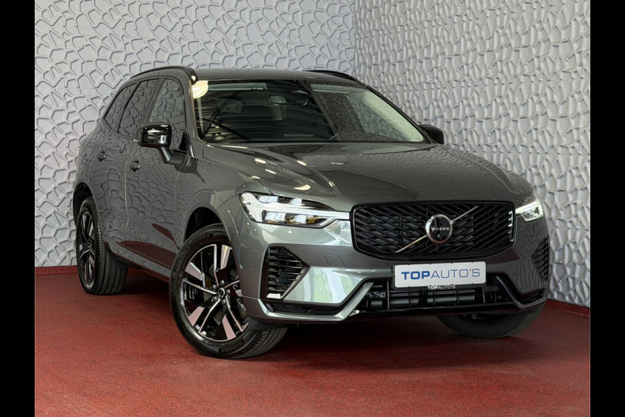 Volvo XC60 2.0 T8 455PK AWD PLUS DARK NIEUWE AUTO HARMAN KARDON 360.CAM STOEL/STUUR VERW LEER