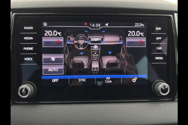 Škoda Karoq 1.6 TDI Style Business (INCL.BTW) Aut. *FULL-LED | NAVI-FULLMAP | ADAPTIVE-CRUISE | HEATED-COMFORTSEATS | KEYLESS | PRIVACY-GLASS | AMBIENT-LIGHT | DAB+ | ECC | PDC | 18''ALU*