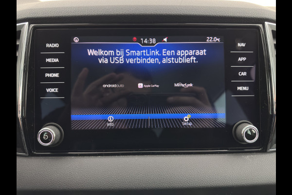 Škoda Karoq 1.6 TDI Style Business (INCL.BTW) Aut. *FULL-LED | NAVI-FULLMAP | ADAPTIVE-CRUISE | HEATED-COMFORTSEATS | KEYLESS | PRIVACY-GLASS | AMBIENT-LIGHT | DAB+ | ECC | PDC | 18''ALU*