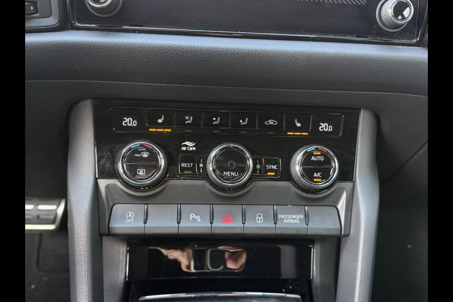 Škoda Kodiaq 1.5 TSI Sportline Business 7p. 19"/Trekhaak/Camera/PDC v+a/Stoelverwarming + memory/Elektrische klep/Keyless/Adaptieve cruise/Apple Carplay & Android Auto