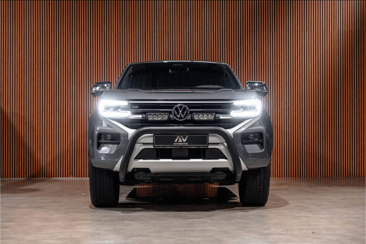 Volkswagen Amarok 3.0 TDI 4Motion Aventura | ACC | 360 Camera | Harman Kardon | Lederen bekleding | Bi-Xenon | Trekhaak | Blind spot | Navigatie | CarPlay | Dealer onderhouden | Grijs kenteken | Stoelverwarming