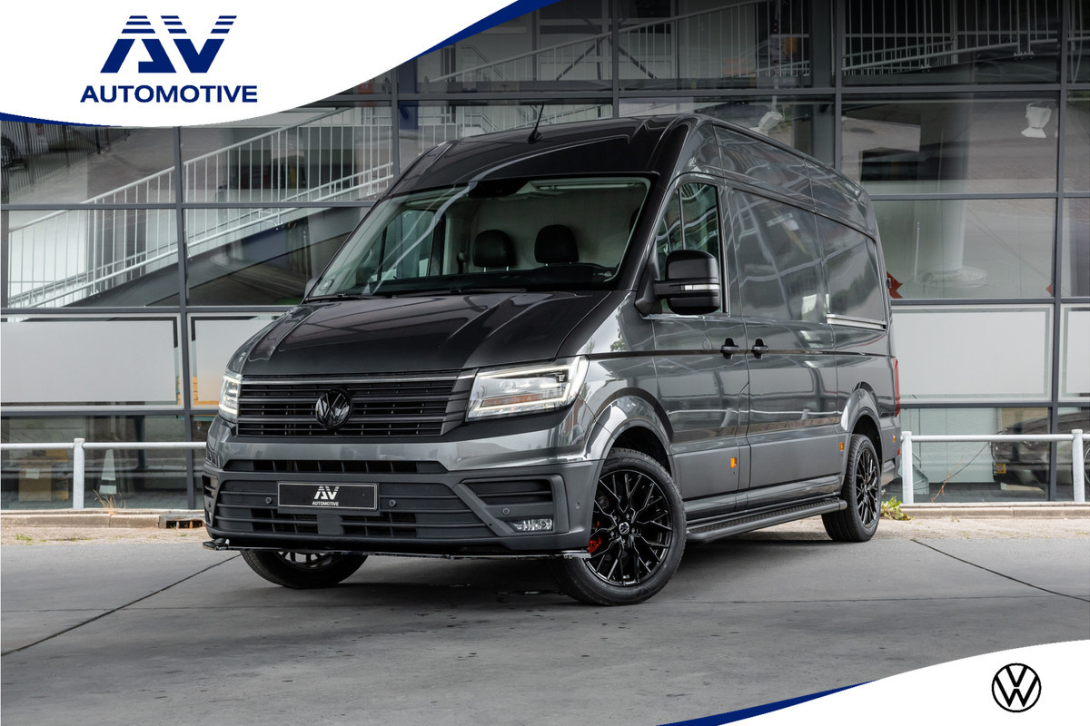 Volkswagen Crafter 2.0 TDI 177 PK L3H3 Highline | DSG | L+R Schuifdeur | Bi-Xenon | ACC | Trekhaak | Blind spot | Camera | CarPlay | Navigatie | Massage | Stoel- en stuurwielverwarming | DAB | Nieuwe APK