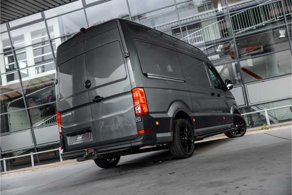 Volkswagen Crafter 2.0 TDI 177 PK L3H3 Highline | DSG | L+R Schuifdeur | Bi-Xenon | ACC | Trekhaak | Blind spot | Camera | CarPlay | Navigatie | Massage | Stoel- en stuurwielverwarming | DAB | Nieuwe APK