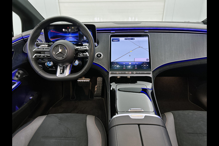 Mercedes-Benz EQE AMG 43 4MATIC 90 kWh Panoramadak | Memory Pakket | Rode gordels |  Burmester Inclusief 24 maanden Mercedes-Benz Certified garantie voor Europa.