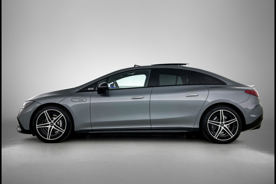 Mercedes-Benz EQE AMG 43 4MATIC 90 kWh Panoramadak | Memory Pakket | Rode gordels |  Burmester Inclusief 24 maanden Mercedes-Benz Certified garantie voor Europa.