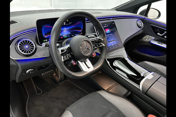 Mercedes-Benz EQE AMG 43 4MATIC 90 kWh Panoramadak | Memory Pakket | Rode gordels |  Burmester Inclusief 24 maanden Mercedes-Benz Certified garantie voor Europa.