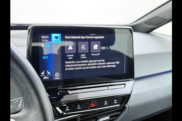 Volkswagen ID.3 62kWh 204pk Adaptive-Cruise Stoel+Stuurverwarmd Navi Ecc Apple Carplay Android Auto SOH 91% DAB All-Season Banden Isofix Bluetooth Keyless start Rijstrooksensor 1e Eigenaar Dealeronderhouden Origineel Nederlandse Auto