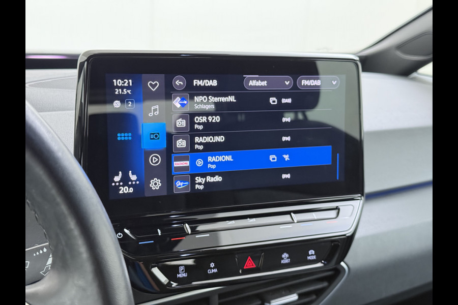 Volkswagen ID.3 62kWh 204pk Adaptive-Cruise Stoel+Stuurverwarmd Navi Ecc Apple Carplay Android Auto SOH 91% DAB All-Season Banden Isofix Bluetooth Keyless start Rijstrooksensor 1e Eigenaar Dealeronderhouden Origineel Nederlandse Auto