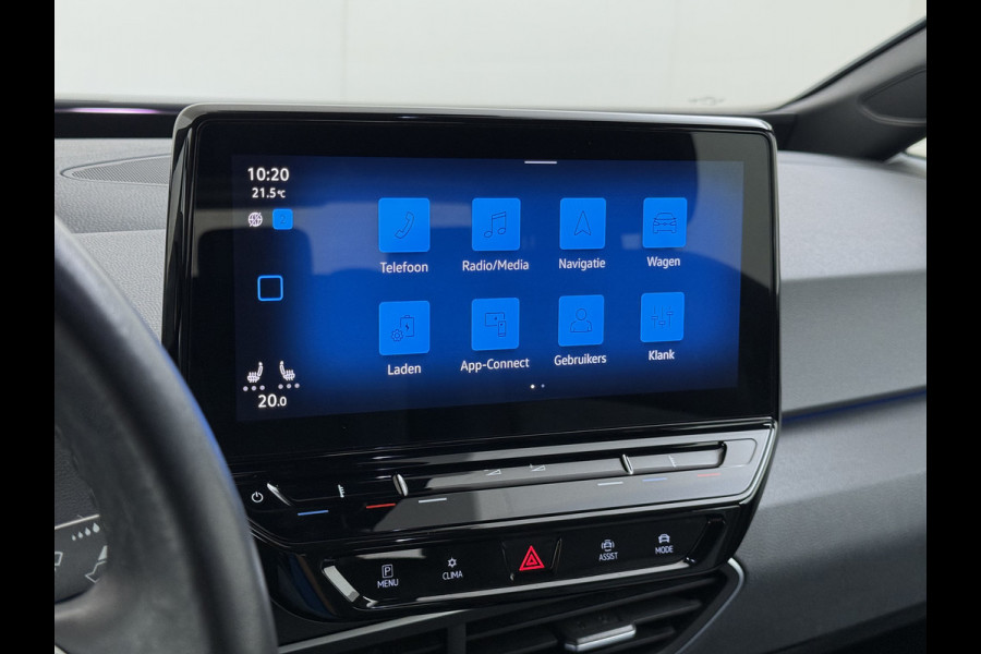 Volkswagen ID.3 62kWh 204pk Adaptive-Cruise Stoel+Stuurverwarmd Navi Ecc Apple Carplay Android Auto SOH 91% DAB All-Season Banden Isofix Bluetooth Keyless start Rijstrooksensor 1e Eigenaar Dealeronderhouden Origineel Nederlandse Auto