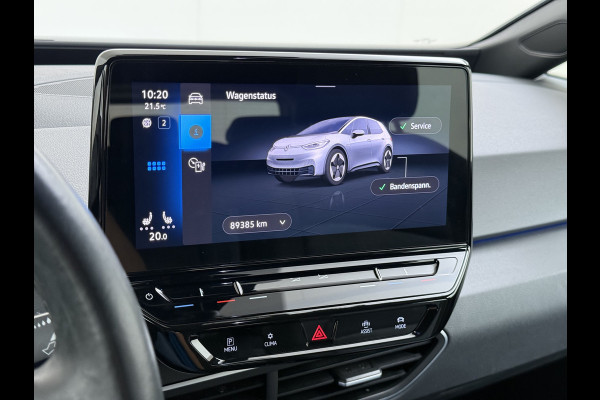 Volkswagen ID.3 62kWh 204pk Adaptive-Cruise Stoel+Stuurverwarmd Navi Ecc Apple Carplay Android Auto SOH 91% DAB All-Season Banden Isofix Bluetooth Keyless start Rijstrooksensor 1e Eigenaar Dealeronderhouden Origineel Nederlandse Auto