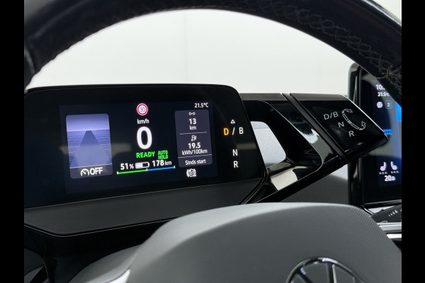 Volkswagen ID.3 62kWh 204pk Adaptive-Cruise Stoel+Stuurverwarmd Navi Ecc Apple Carplay Android Auto SOH 91% DAB All-Season Banden Isofix Bluetooth Keyless start Rijstrooksensor 1e Eigenaar Dealeronderhouden Origineel Nederlandse Auto