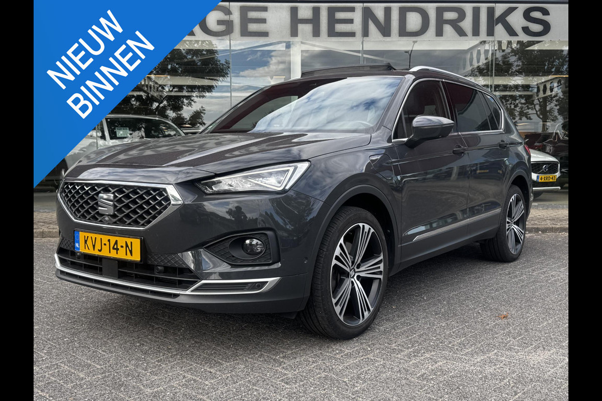 Seat Tarraco 1.4 TSI e-Hybrid PHEV Xperience Business Intense | Elktr. Trekhaak | 360 cam | Stoel verwarming V + A | Pano |