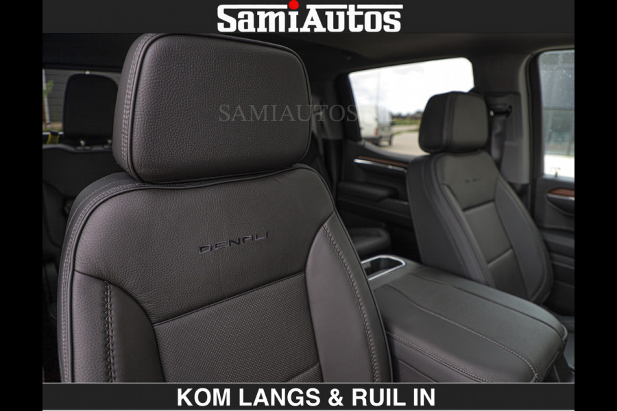 GMC Sierra DENALI | All-In Prijs €79950,- excl | 6,2 V8 Full Option | De Meest Luxe Pick-Up in zijn Klasse | Comfortabele Dubbele Cabine met Royale 5 Zitplaatsen | BPM vrij | Nu Leverbaar uit Voorraad | Voorraad Nr 1788 | De specialist in Amerikaanse pick‑ups in Nederland en Europa.