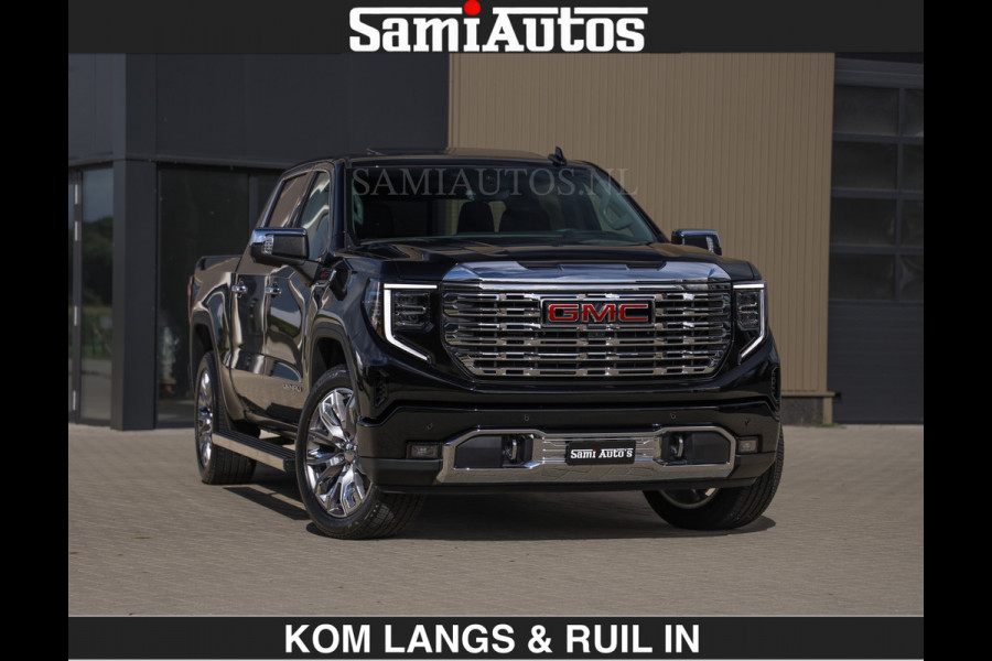 GMC Sierra DENALI | All-In Prijs €79950,- excl | 6,2 V8 Full Option | De Meest Luxe Pick-Up in zijn Klasse | Comfortabele Dubbele Cabine met Royale 5 Zitplaatsen | BPM vrij | Nu Leverbaar uit Voorraad | Voorraad Nr 1788 | De specialist in Amerikaanse pick‑ups in Nederland en Europa.