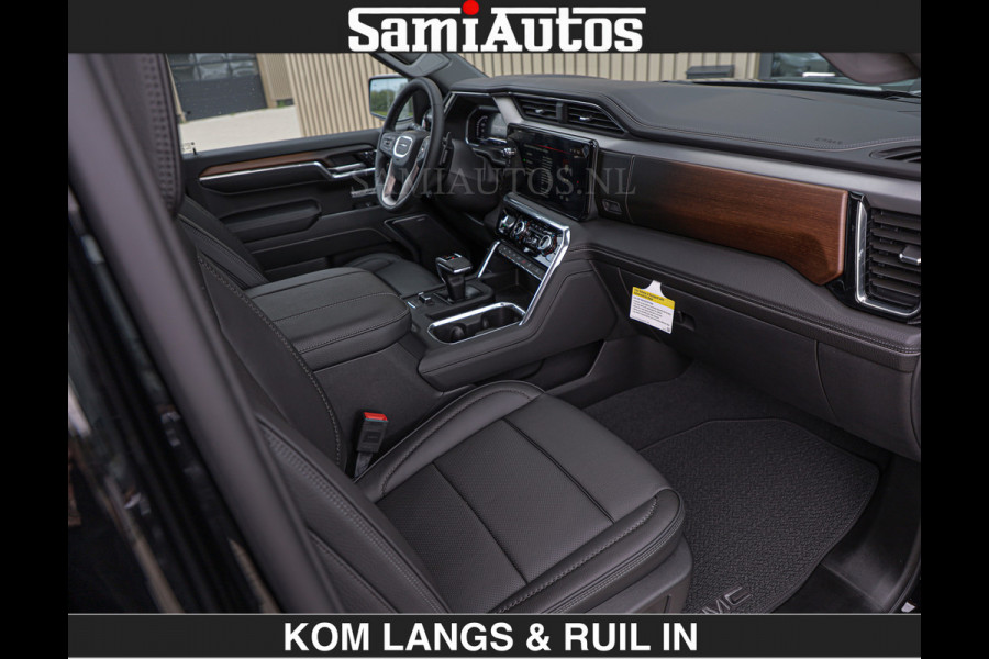 GMC Sierra DENALI | All-In Prijs €79950,- excl | 6,2 V8 Full Option | De Meest Luxe Pick-Up in zijn Klasse | Comfortabele Dubbele Cabine met Royale 5 Zitplaatsen | BPM vrij | Nu Leverbaar uit Voorraad | Voorraad Nr 1788 | De specialist in Amerikaanse pick‑ups in Nederland en Europa.