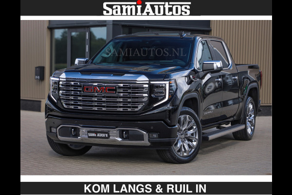 GMC Sierra DENALI | All-In Prijs €79950,- excl | 6,2 V8 Full Option | De Meest Luxe Pick-Up in zijn Klasse | Comfortabele Dubbele Cabine met Royale 5 Zitplaatsen | BPM vrij | Nu Leverbaar uit Voorraad | Voorraad Nr 1788 | De specialist in Amerikaanse pick‑ups in Nederland en Europa.