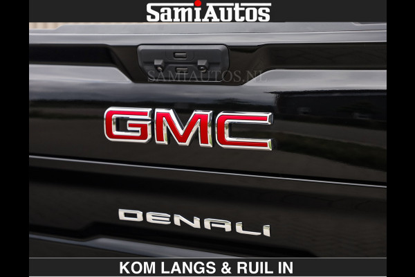 GMC Sierra DENALI | All-In Prijs €79950,- excl | 6,2 V8 Full Option | De Meest Luxe Pick-Up in zijn Klasse | Comfortabele Dubbele Cabine met Royale 5 Zitplaatsen | BPM vrij | Nu Leverbaar uit Voorraad | Voorraad Nr 1788 | De specialist in Amerikaanse pick‑ups in Nederland en Europa.