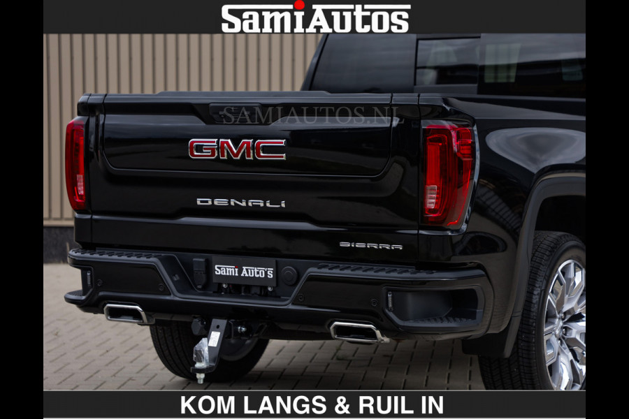 GMC Sierra DENALI | All-In Prijs €79950,- excl | 6,2 V8 Full Option | De Meest Luxe Pick-Up in zijn Klasse | Comfortabele Dubbele Cabine met Royale 5 Zitplaatsen | BPM vrij | Nu Leverbaar uit Voorraad | Voorraad Nr 1788 | De specialist in Amerikaanse pick‑ups in Nederland en Europa.