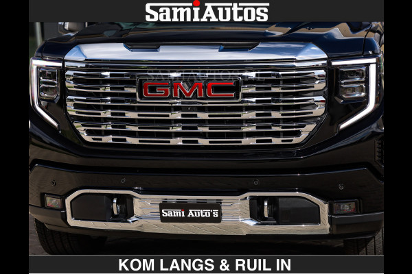 GMC Sierra DENALI | All-In Prijs €79950,- excl | 6,2 V8 Full Option | De Meest Luxe Pick-Up in zijn Klasse | Comfortabele Dubbele Cabine met Royale 5 Zitplaatsen | BPM vrij | Nu Leverbaar uit Voorraad | Voorraad Nr 1788 | De specialist in Amerikaanse pick‑ups in Nederland en Europa.