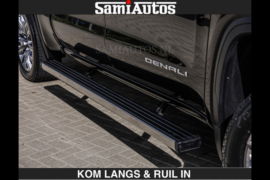 GMC Sierra DENALI | All-In Prijs €79950,- excl | 6,2 V8 Full Option | De Meest Luxe Pick-Up in zijn Klasse | Comfortabele Dubbele Cabine met Royale 5 Zitplaatsen | BPM vrij | Nu Leverbaar uit Voorraad | Voorraad Nr 1788 | De specialist in Amerikaanse pick‑ups in Nederland en Europa.