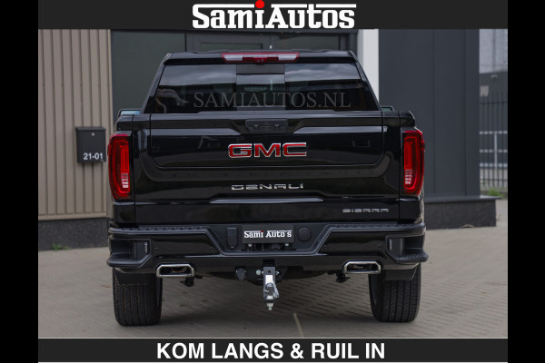 GMC Sierra DENALI | All-In Prijs €79950,- excl | 6,2 V8 Full Option | De Meest Luxe Pick-Up in zijn Klasse | Comfortabele Dubbele Cabine met Royale 5 Zitplaatsen | BPM vrij | Nu Leverbaar uit Voorraad | Voorraad Nr 1788 | De specialist in Amerikaanse pick‑ups in Nederland en Europa.