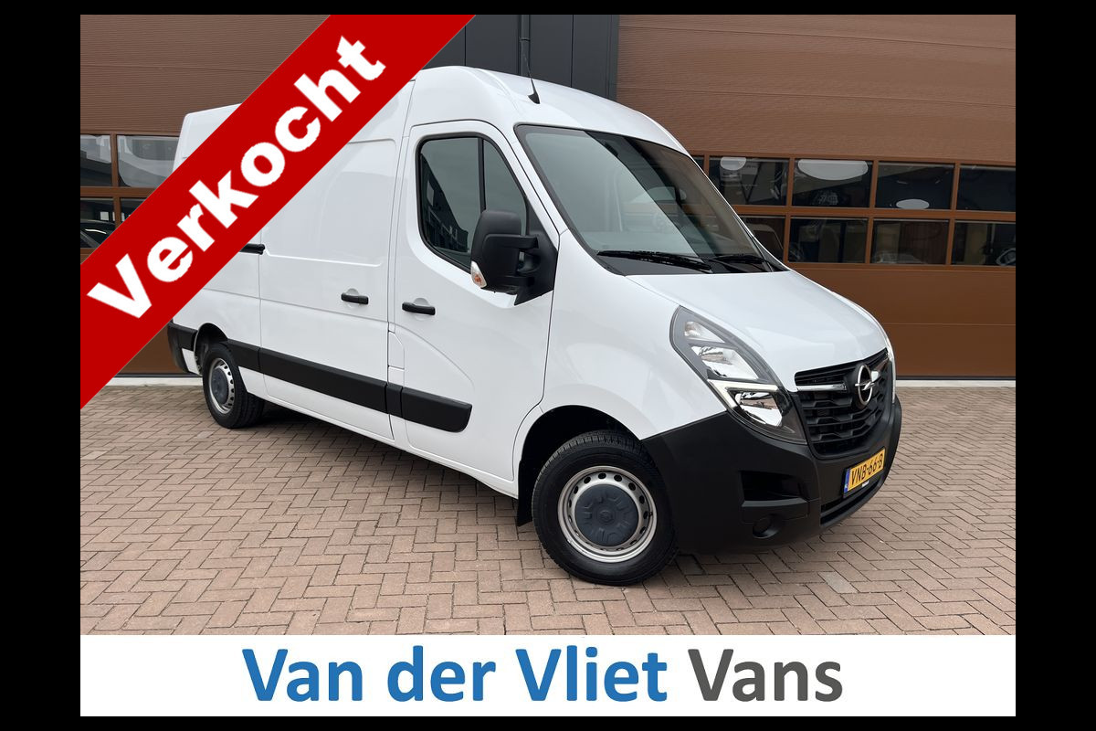 Opel Movano 2.3 CDTi 136pk E6 L2H2 3p Lease €287 p/m, Airco, Cruise controle, Parkeersensoren, Onderhoudshistorie aanwezig