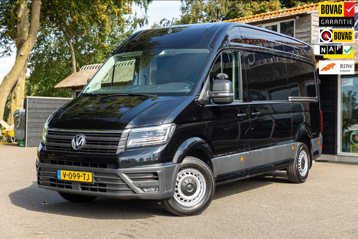 Volkswagen Crafter 35 2.0 TDI L3H2 DC Highline I 2 schuif I camera I carplay I blis I Acc