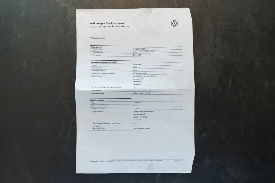 Volkswagen Crafter 35 2.0 TDI L3H2 DC Highline I 2 schuif I camera I carplay I blis I Acc
