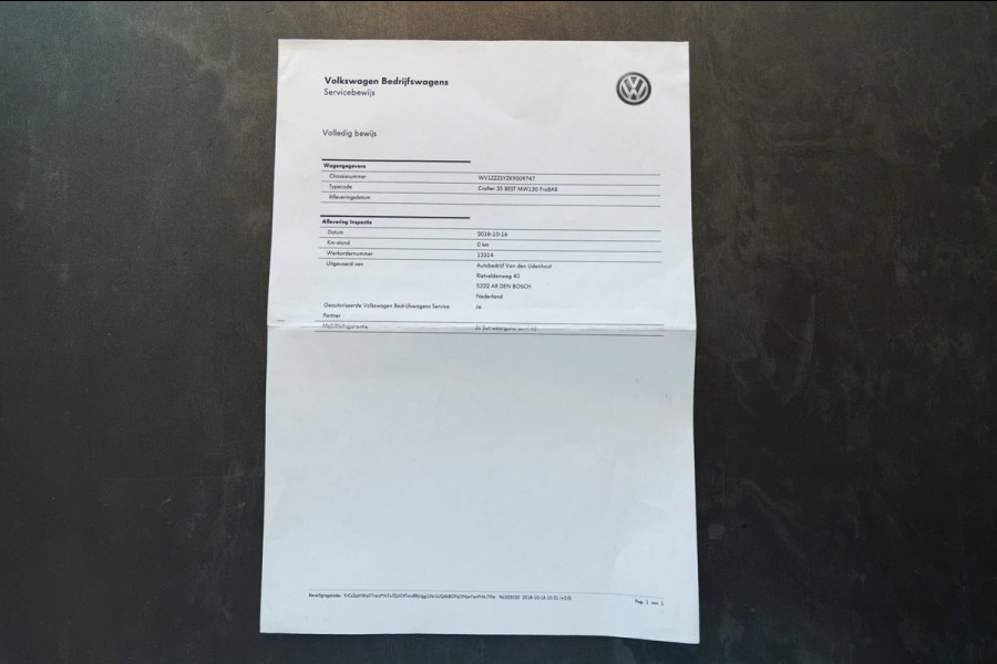 Volkswagen Crafter 35 2.0 TDI L3H2 DC Highline I 2 schuif I camera I carplay I blis I Acc