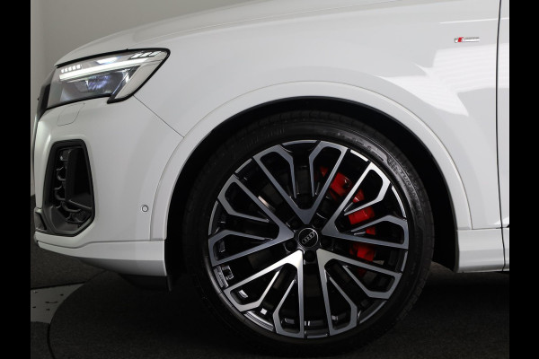 Audi Q7 60 TFSI e quattro Pro Line S Competition 490pk | Panoramadak | Wegklapbare trekhaak |  Stoelventilatie/massage voorin | HD-matrix-led, laserlicht | Digitale oled-achterlichten | Bang & Olufsen Premium 3D | Leder Valcona S-logo ruitpatroon